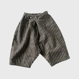 Keene linen stripe pant